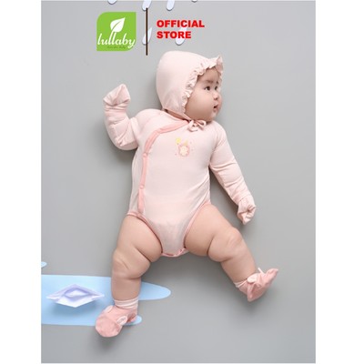 LULLABY - NH458N - Set bao tay + bao chân bé trai/bé gái