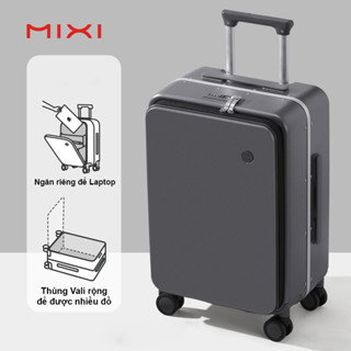 Vali kéo Mixi size 20 cao cấp chống va đập, Vali xách tay máy bay siêu nhẹ, Valy công tác thời trang khung nhôm siêu bền