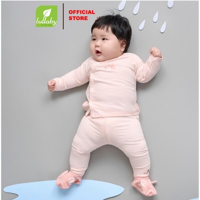 LULLABY - NH460N - Bộ PETIT cài lệch dài tay