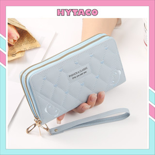 Ví nữ cầm tay dáng dài thời trang đựng tiền một ngăn Hàn Quốc LOẠI XỊN HYTACO 2026
