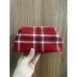 TÚI ĐỰNG MỸ PHẨM NHỎ GỌN VẢI TWEED CARO