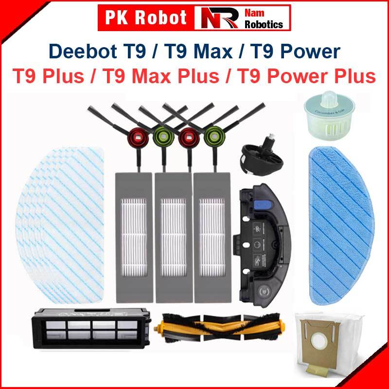 Phụ Kiện Thay Thế Robot Deebot T9, T9 Plus, T9 Max, T9 Max Plus, T9 Power, T9 Power Plus/