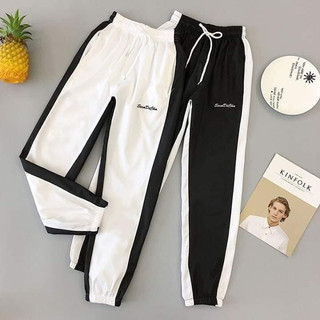 Quần thể thao jogger thun sọc bo 4 chiều thoải mái