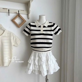 Áo len kẻ ngang chất đẹp hàng QC