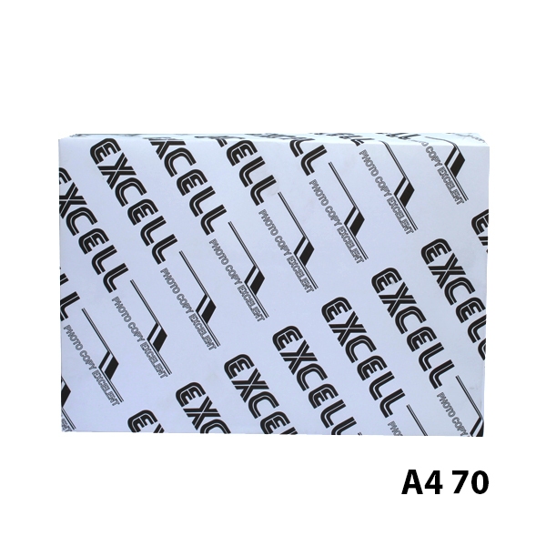 lốc 5 ram giấy excel 70gsm a4, giá có vat