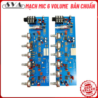 MẠCH MIC 6 VOLUME - KÈM DÂY