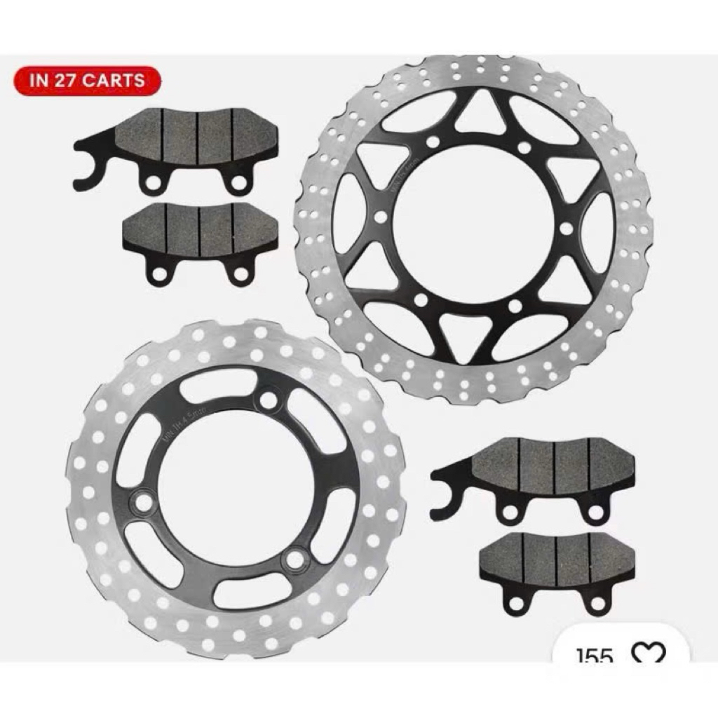 ĐĨA phanh ninja300 - z300 đĩa thắng trước và sau kawasaki ninja300-z300 2013-2017