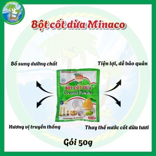 BỘT CỐT DỪA COCONUT POWDER [50G]