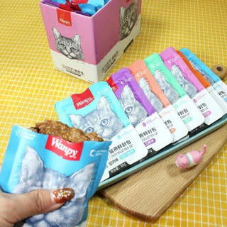 COMBO 10 GÓI PATE WANPY CHO MÈO 80GR CHO MÈO MỌI LỨA TUỔI