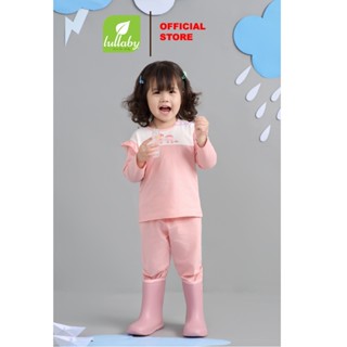 LULLABY - Bộ bé gái dài tay can thân cotton - NH497N
