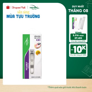 Bấm Móng Tay Chân Thép Không Gỉ KỀM NGHĨA B.901 - Lưỡi Bằng (Loại Lớn)