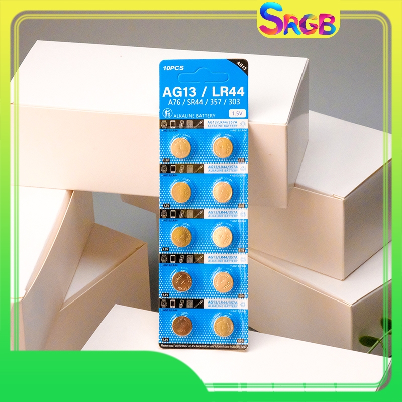 Pin AG13/LR44 – Pin cúc áo – Pin chuyên dùng cho led đom đóm