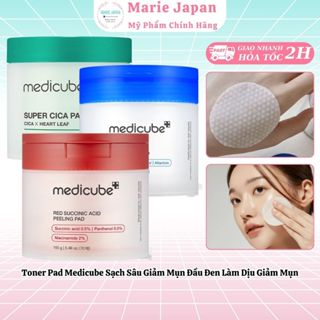 Toner Pad Medicube Zero Pore Pad 2.0 Sạch Sâu Giảm Mụn Đầu Đen Làm Dịu Giảm Mụn Hàn Quốc