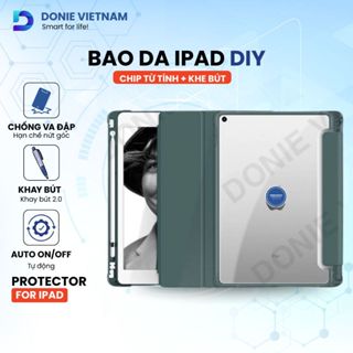 Bao Da Ốp Ipad Màu Pastel DIY Mặt Lưng Nhám Mờ Chống Ố, Case Ipad Gen 5 6 7 8 9, Mini, Air 1 2 3 4 5 Pro 11 12.9 (P03)