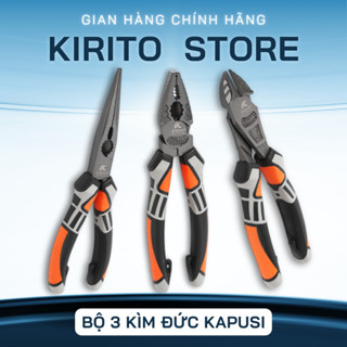 Kìm Đức Kapusi đa năng - Kìm cắt, Kìm điện, Kìm nhọn, thép CRV bền bỉ, cao cấp