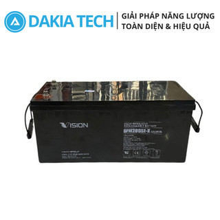 Ắc quy Vision 12V 200Ah Model 6FM200SE-X
