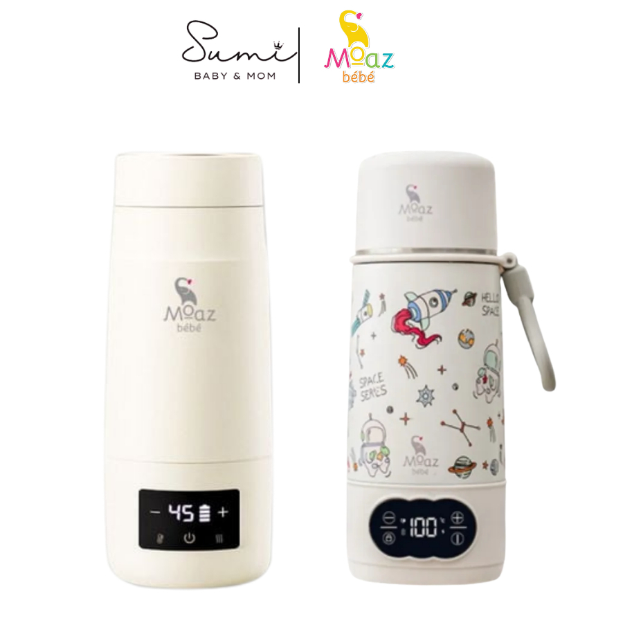 Bình đun nước pha sữa di động moaz bé bé MB-058,MB107, Sumi Baby