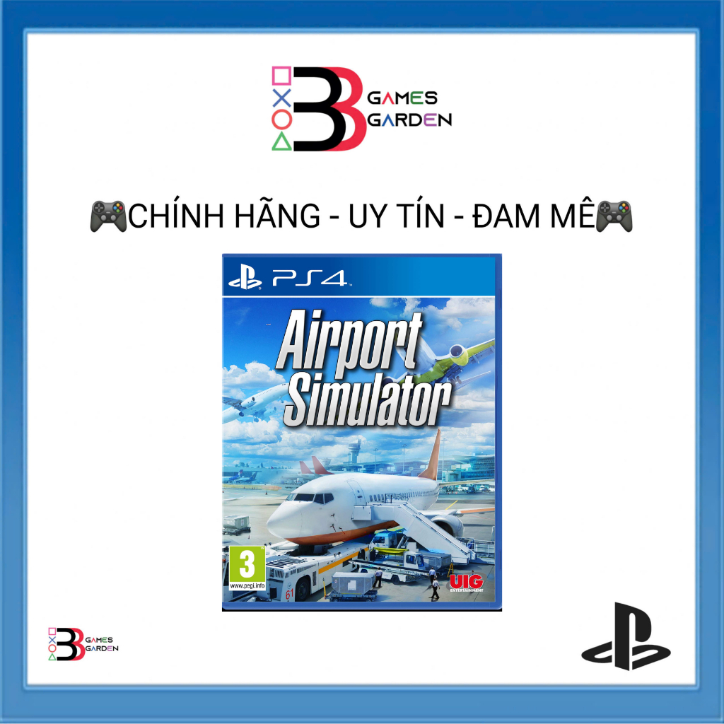 GAME PS4 AIRPORT SIMULATOR 2019