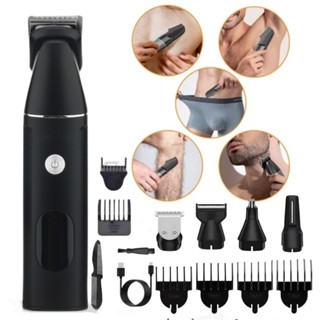  Tông đơ cạo lông dao cạo lông vùng kín máy cạo râu đa năng 5 in 1 bịch dao cạo râu tông đơ cơ thể bikini cạo râu máy cạo 