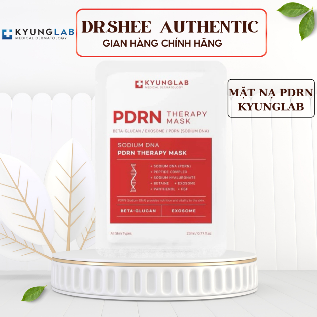 Mặt nạ PDRN Kyunglab PDRN Therapy Mask mặt nạ cấp ẩm, phục hồi, căng bóng mịn màng