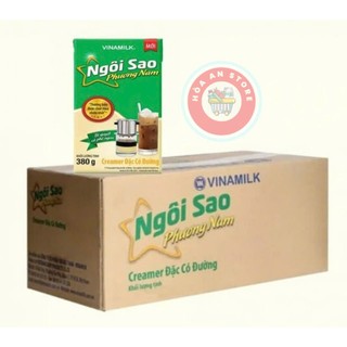  Sữa Đặc Có Đường VINAMILK Ngôi Sao Phương Nam Xanh Lá Hộp Giấy 380g  1 Thùng 24 hộp  