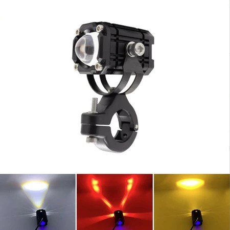 【COD】Đèn Trợ Sáng Mini W2 4 Chế Độ Sáng - Tích Hợp Auto Passing - Bản Mới Nhất 2025