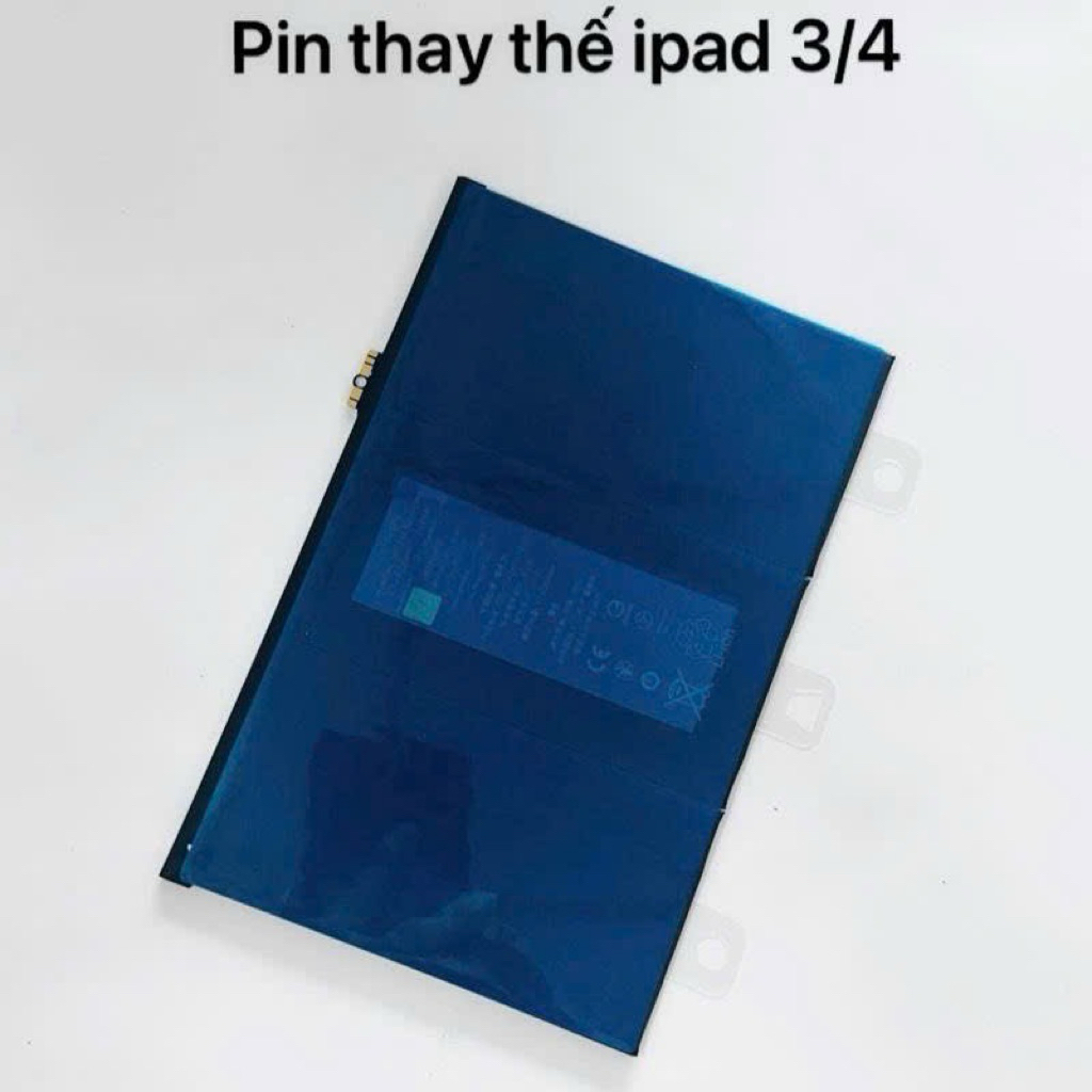 Pin thay thế dành cho ipad 3 / ipad 4 (dùng chung pin) :  A1403/A1430/A1416 - A1458/A1459/A1460 cty 