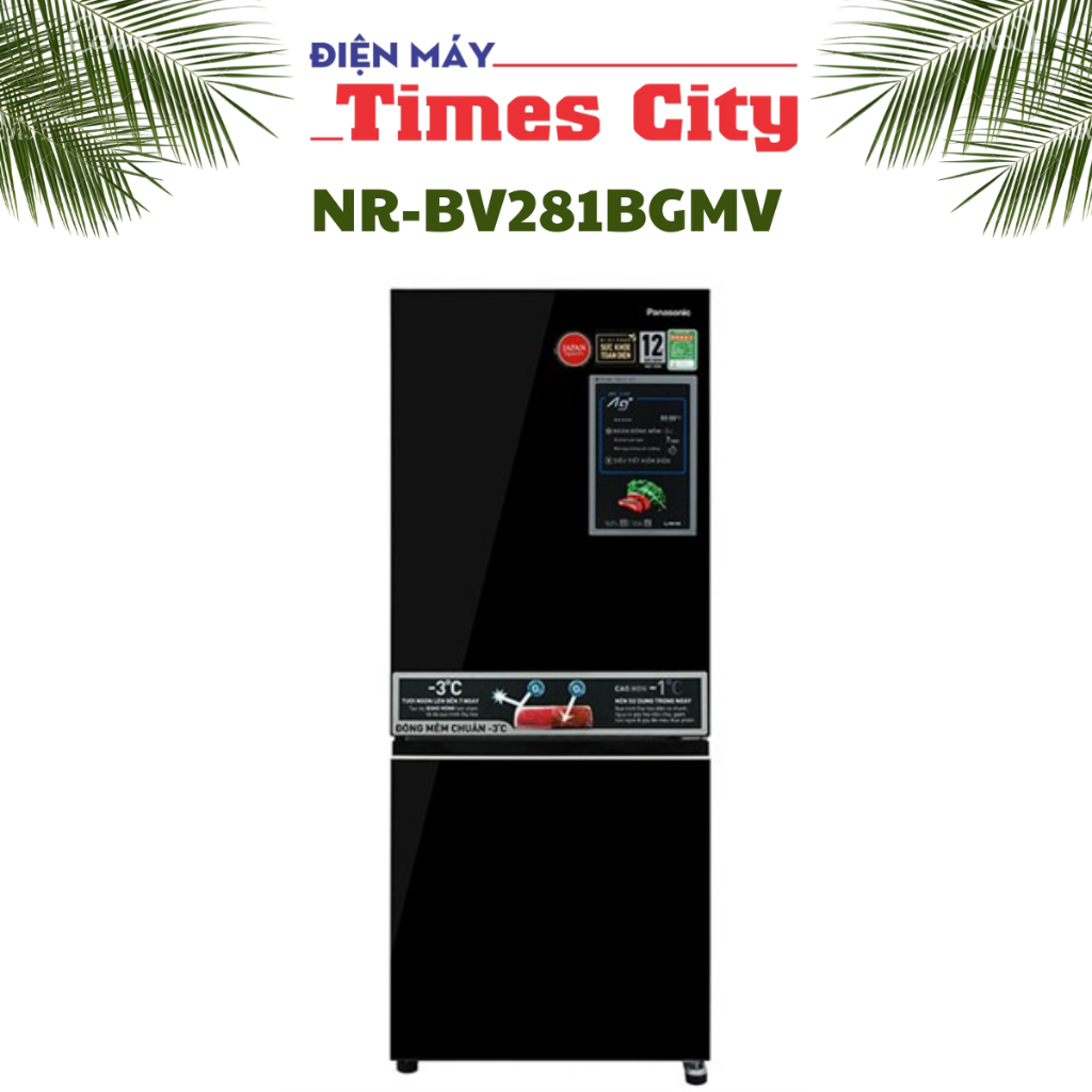 Tủ lạnh Panasonic Inverter 255 lít NR-BV281BGMV