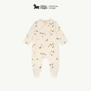 NinuNapz - Body liền tất dài tay cao cấp cho bé từ 3M-12M - Vải sợi tre pha cotton siêu mềm mịn, êm ái