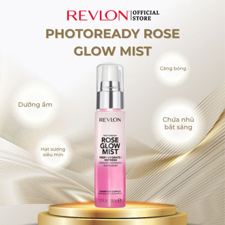 Xịt Khoáng Khóa Makeup Và Bắt Sáng Revlon PhotoReady Rose Glow Mist (36ml)
