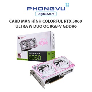 Card màn hình Colorful RTX 5060 Ultra W DUO OC 8GB-V 8GB GDDR7 -  Bảo hành 36 tháng