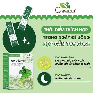 Bột cần tây nguyên chất Goce – 72g (24 gói x 3g)