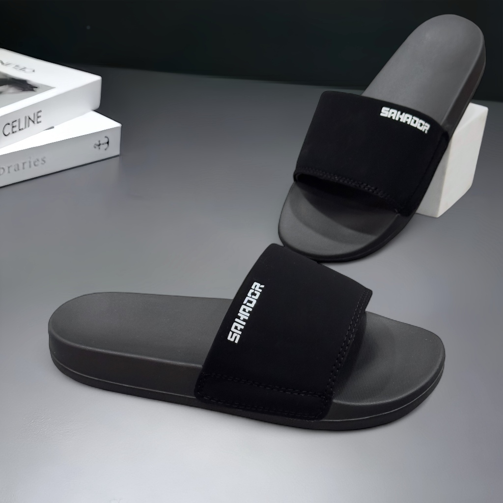 Dép Quai Nhung SAHADOR Unisex Thể Thao In Logo Sắc Nét, Đế Siêu Êm Full Box, Bảo Hành 6 Tháng SD15