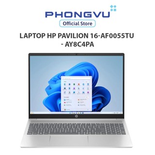 Laptop HP Pavilion 16-af0055TU - AY8C4PA  Ultra 5-125U  Onboard graphics  16GB  512GB  Windows 11 + Office  