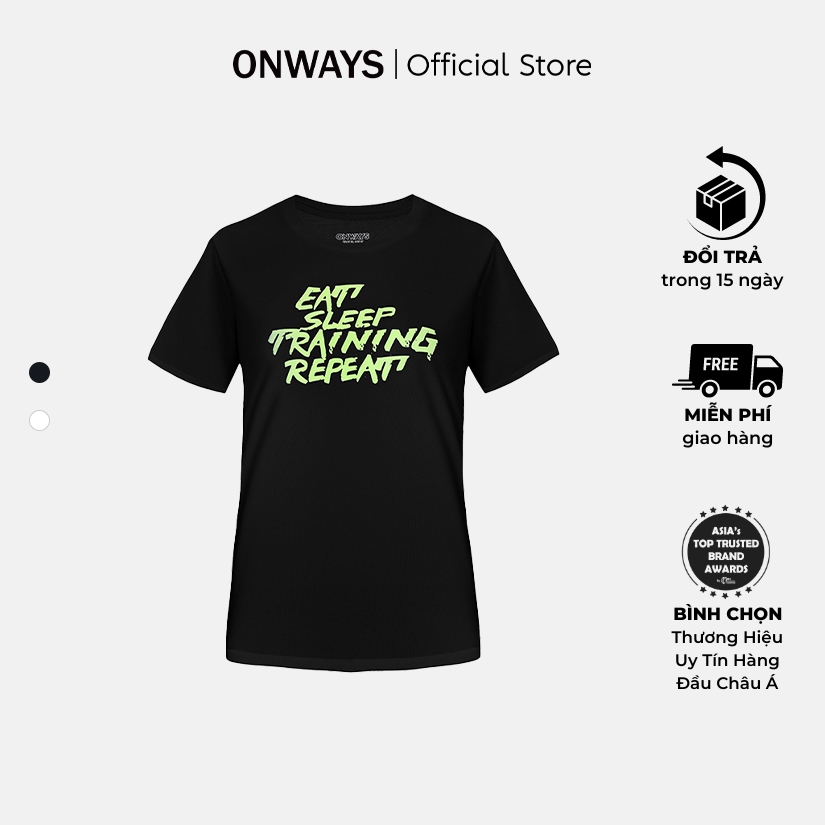 ONWAYS Áo Thun Thể Thao Nữ Chạy Bộ Nhanh Khô, Kháng Khuẩn, Mỏng Nhẹ COFFEE SLT 2009