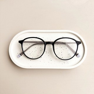 Kính mắt tròn oval nhựa dẻo siêu nhẹ đeo cận hàng ngày Leo Optical 8316