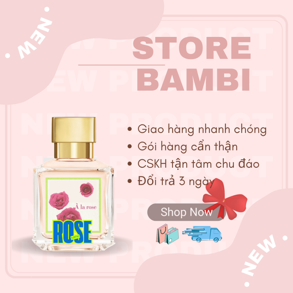 Nước hoa  A La Rose EDP 5ml/10ml/20ml