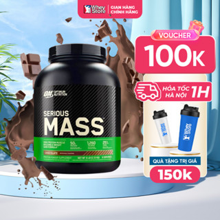 Sữa Tăng Cân - Tăng Cơ Optimum Nutrition Serious Mass (6lbs - 12lbs) Chĩnh Hãng