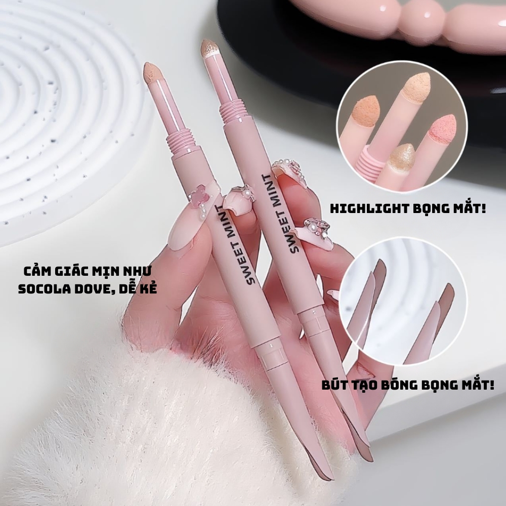 Ảnh 7 của Bút kẻ mắt BEABIAI dạng chì và dạng gel chống nước, không lem
