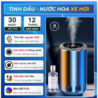 "Máy Xông Tinh Dầu Z11 - 5 Chế Độ Phun, Đèn Led 7 Màu, Tích Hợp AI Tự Động Tắt/Bật, Phun Sương, Pin Lên Đến 36 Tiếng"