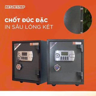 [KÉT THU NGÂN] Két sắt Việt Tiệp điện tử VTE80 công đức thu ngân có khe thả tiền