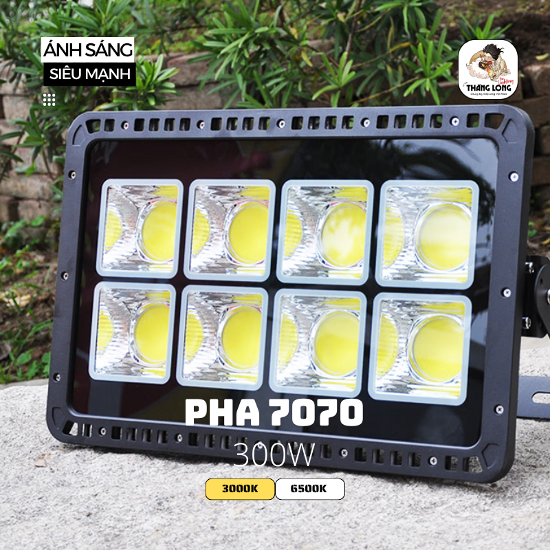 Bộ đèn Pha 7070 (by MD Led Lighting), (công suất: 100W/200W/300W)