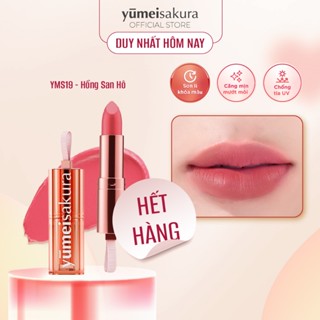 Son Thỏi Màu Hồng San Hô Lì Mịn Siêu Dưỡng Yumeisakura Chotto Matte Sweetie Coral Pink YMS19 3.5g