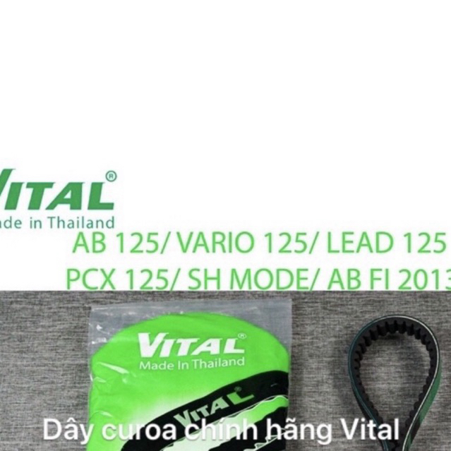 Dây Curoa 1 mặt AB 125 /150 VARIO 125/150 ,SH Mode, LEAD 125, PCX 125/150 ,Vario 160,Click160 Dây cu