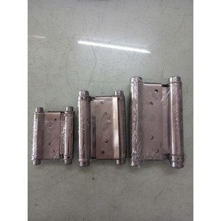 (Bộ 2 cái) Bản lề 2 chiều inox 3in, 4in, 5in (7,5 cm, 10 cm, 12cm)