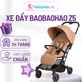 [New 2025] Xe Đẩy Cho Bé Baobaohao Z5 bảo hành 24 tháng chĩnh hãng, Xe Đẩy Đa Năng Gấp Gọn, Mái Che Chống Tia UV