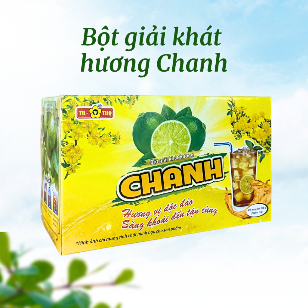 BỘT GIẢI KHÁT HƯƠNG CHANH