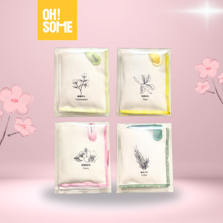  OHSOME - Túi thơm Simple series cao cấp mùi hương thanh lịch dịu nhẹ treo tủ quần áo nhà tắm tủ giày kèm dây buộc 