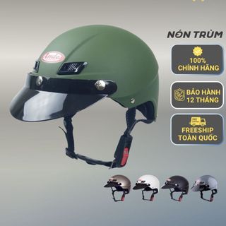 Mũ bảo hiểm 1/2 Andes 109 có lưỡi trai chính hãng bảo hành 12 tháng
