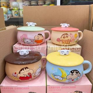 Bộ Bát Đĩa Gốm Sứ Decor, Bát Ăn Cơm, Bát Ăn Chè, Chén Dĩa Dễ Thương Tô nắp đựng đồ ăn Lineriends cực đẹpGomsudecor21